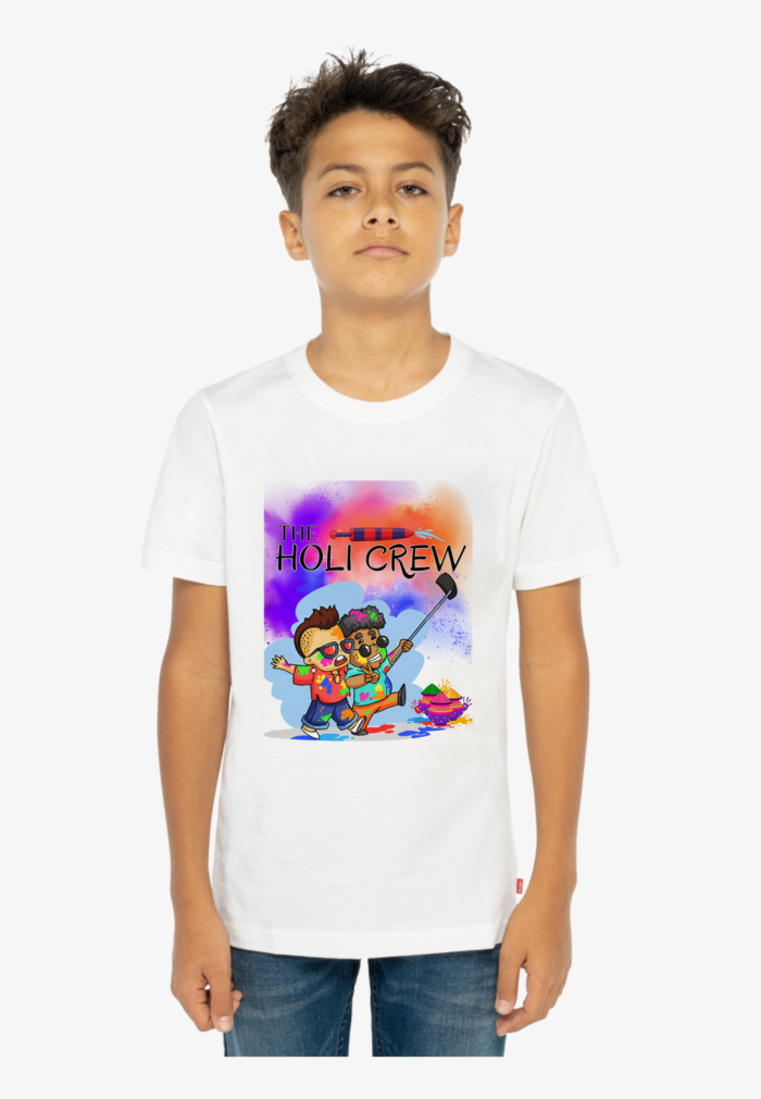 children holi t-shirt