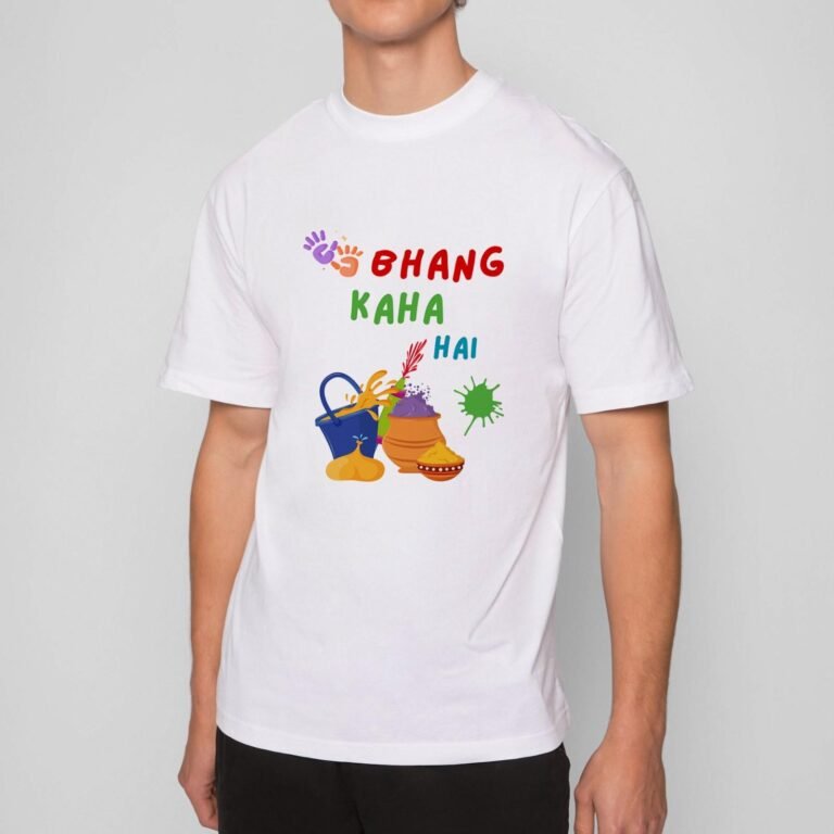 bhang kaha hai - holi t-shirt