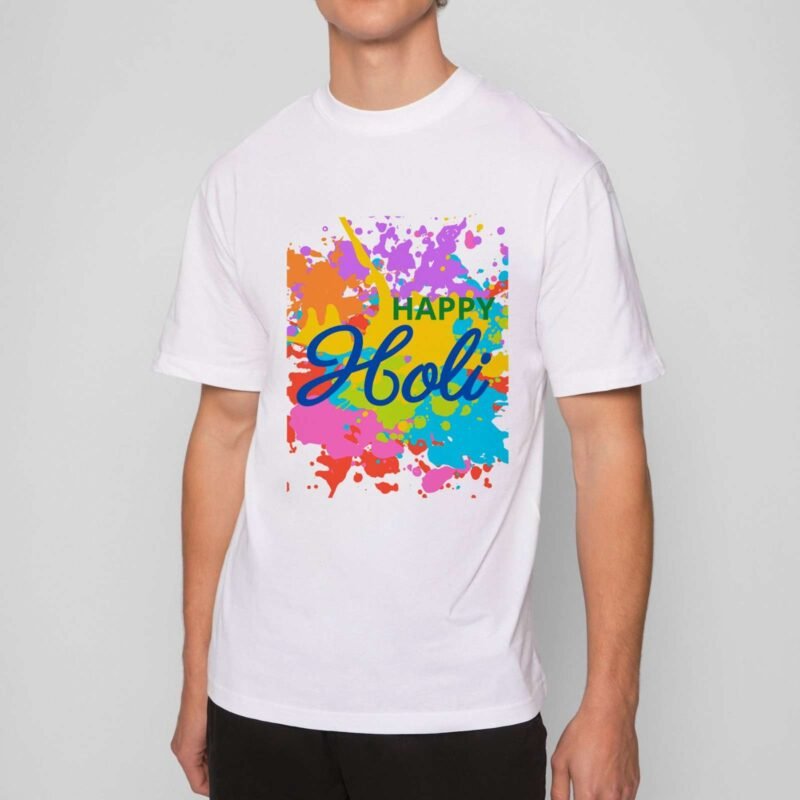 holi greetings - holi t-shirt