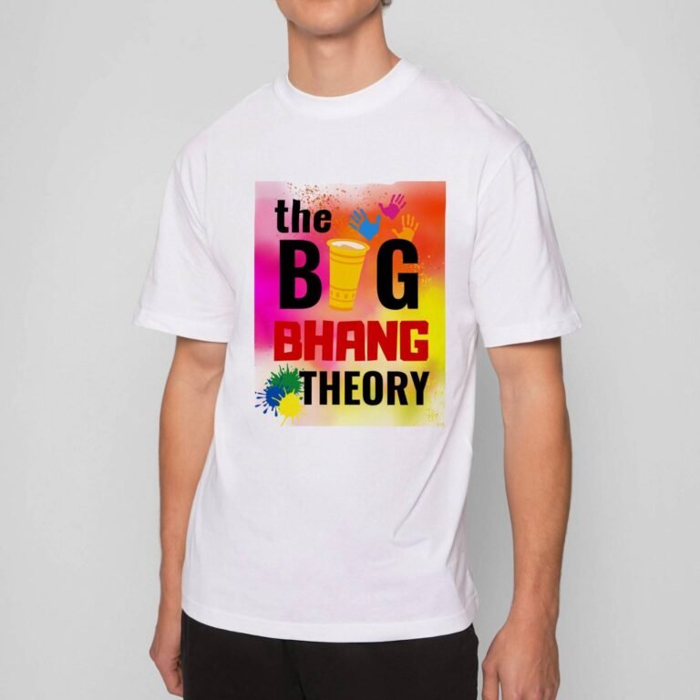 the big bhang theory - holi t-shirt